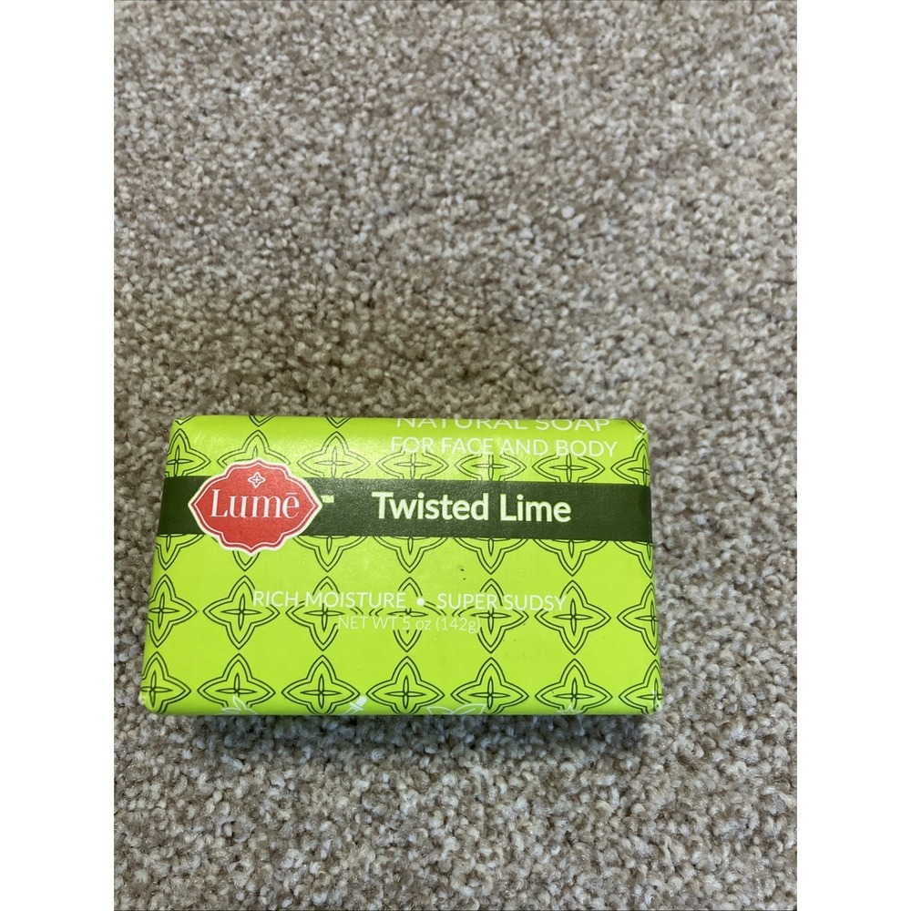 Discontinued Twisted Lime Lume Natural Soap For Face And Body
